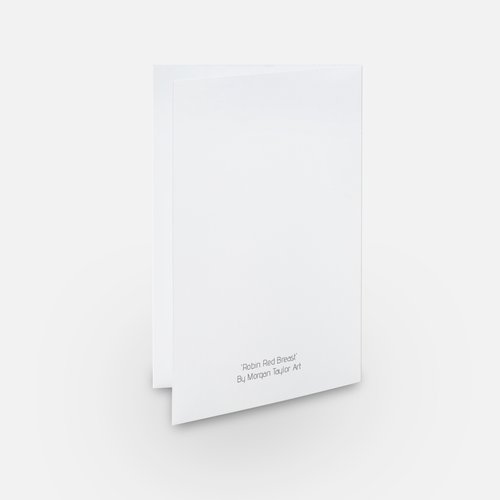 'Robin Red Breast' Christmas Card